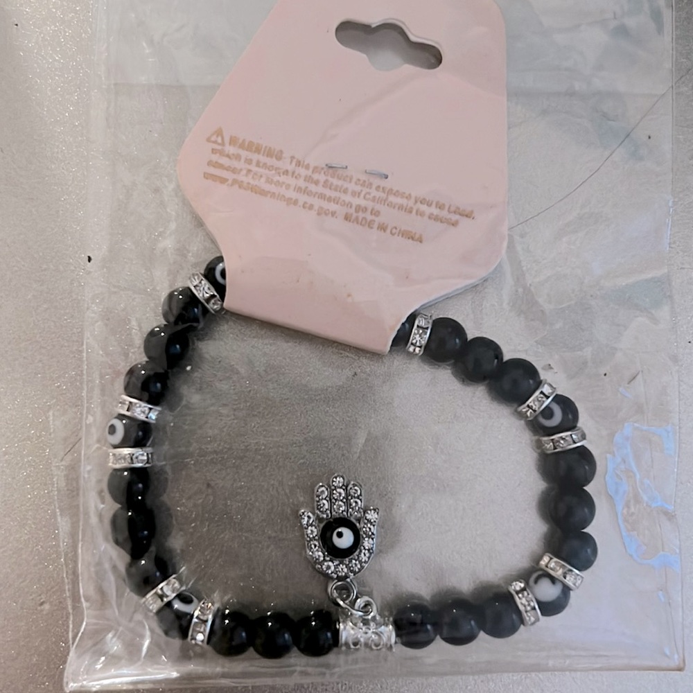 Fatima Palm Devils Eye Bracelet